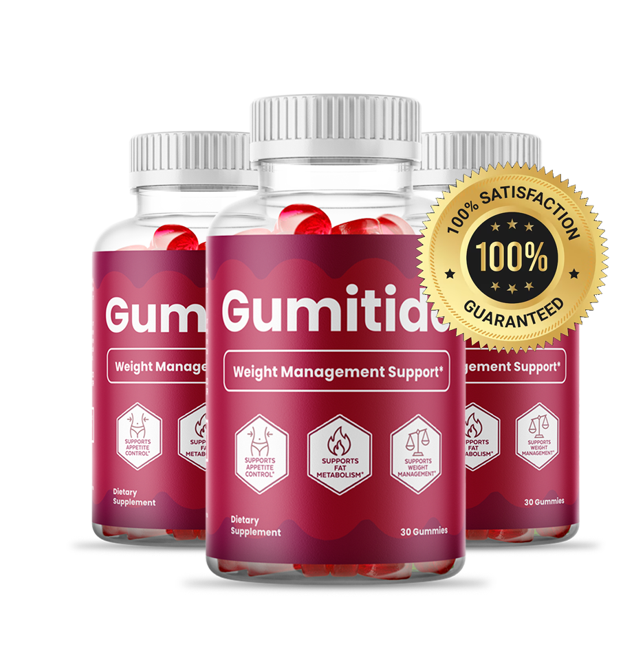 Gumitide bottles with guarantee badge