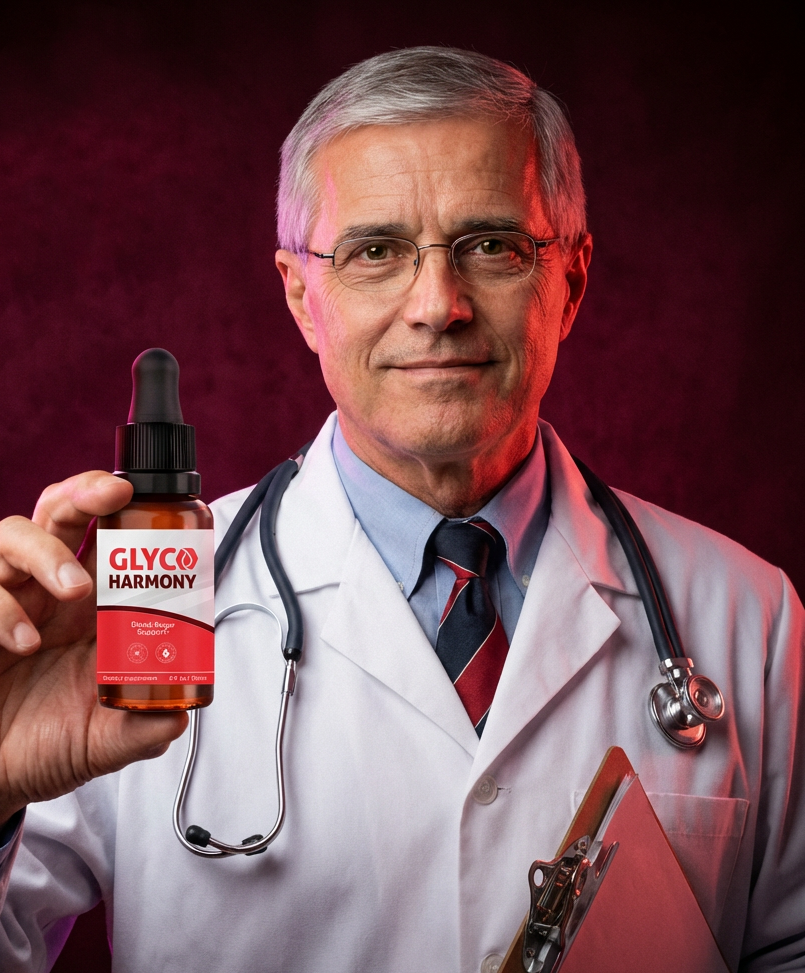 Health education presentation image featuring GlycoHarmony
