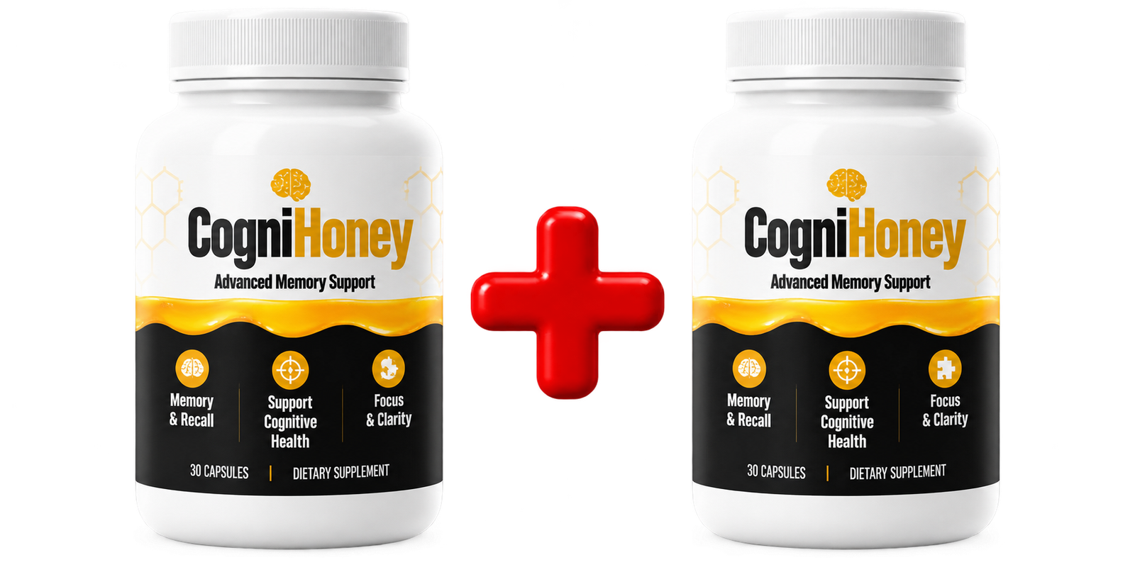 CogniHoney Buy 1 Get 1 Free bundle — 2 bottles total