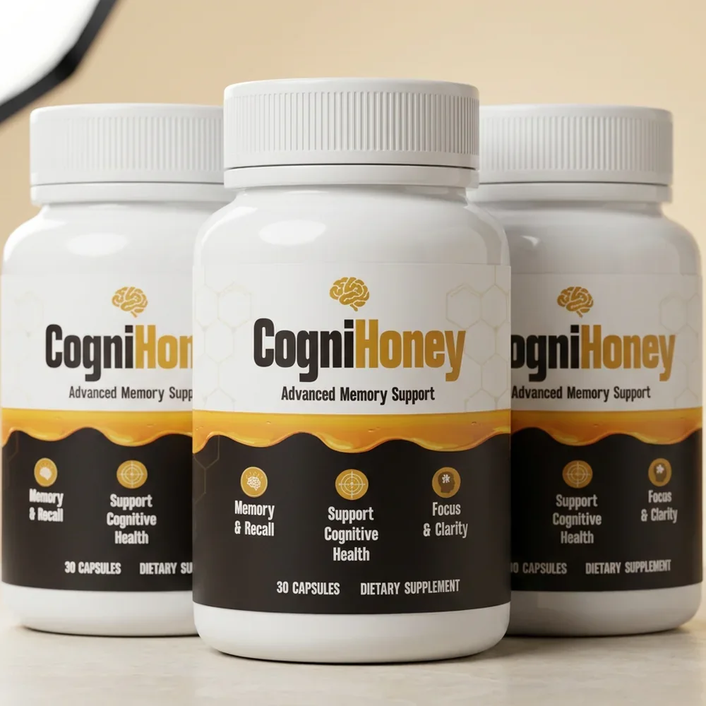 CogniHoney three-part formula presentation