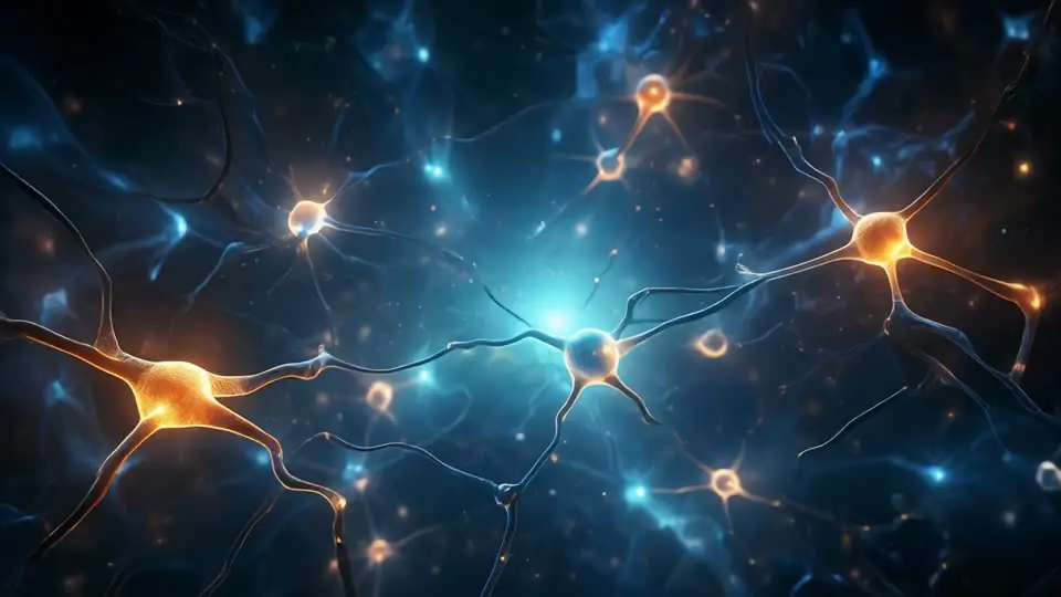 Illustrative neuron poster