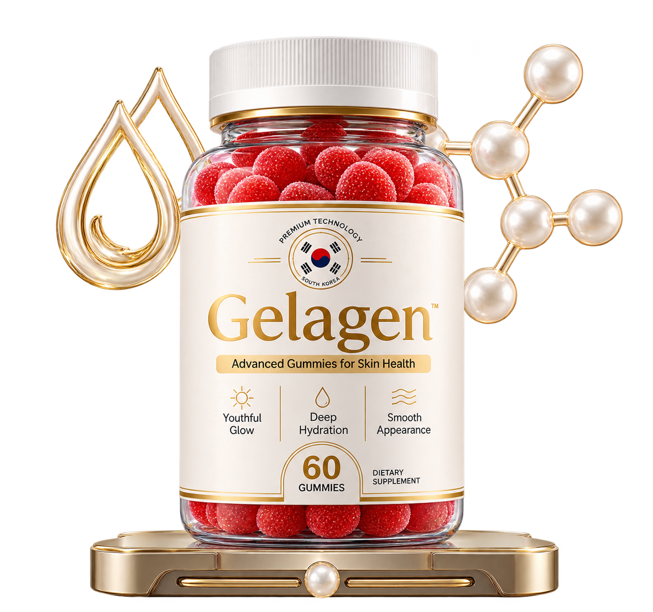 Gelagen™ beauty gummies bottle