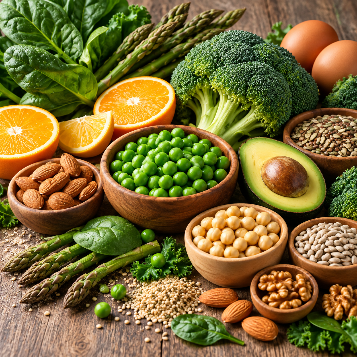 Folate food sources